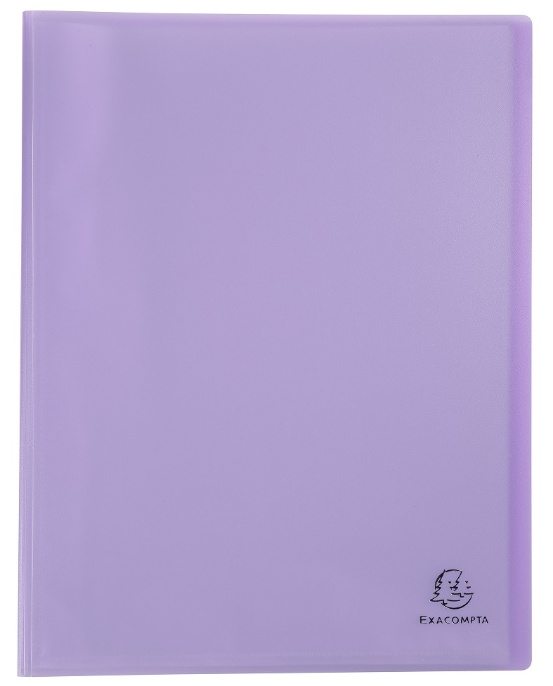 Exacompta Displaybook A4 80View ChromePastel Purple