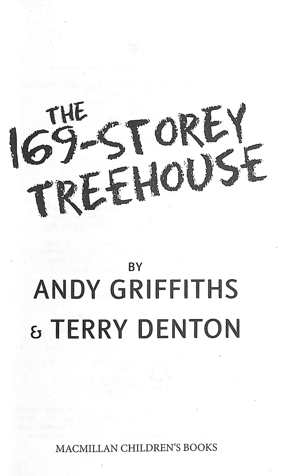 The 169-storey treehouse by Andy Griffiths