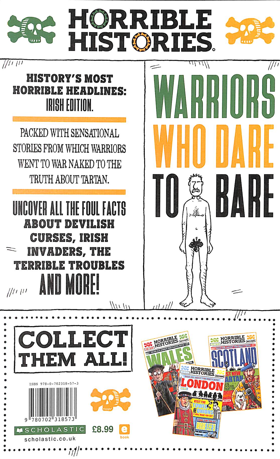 Ireland Horrible Histories Special P/B by Terry Deary