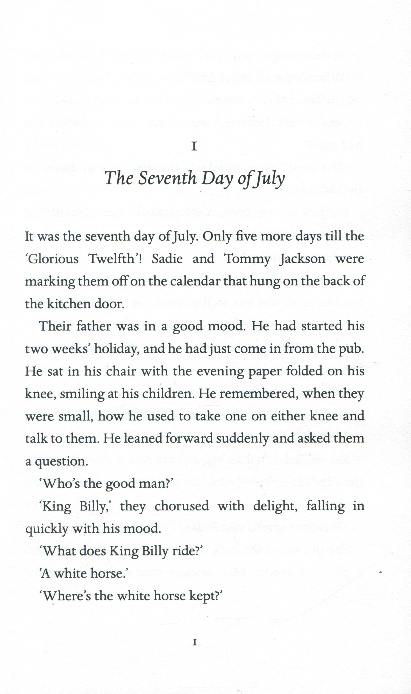 Twelfth Day of July P/B by Joan Lingard