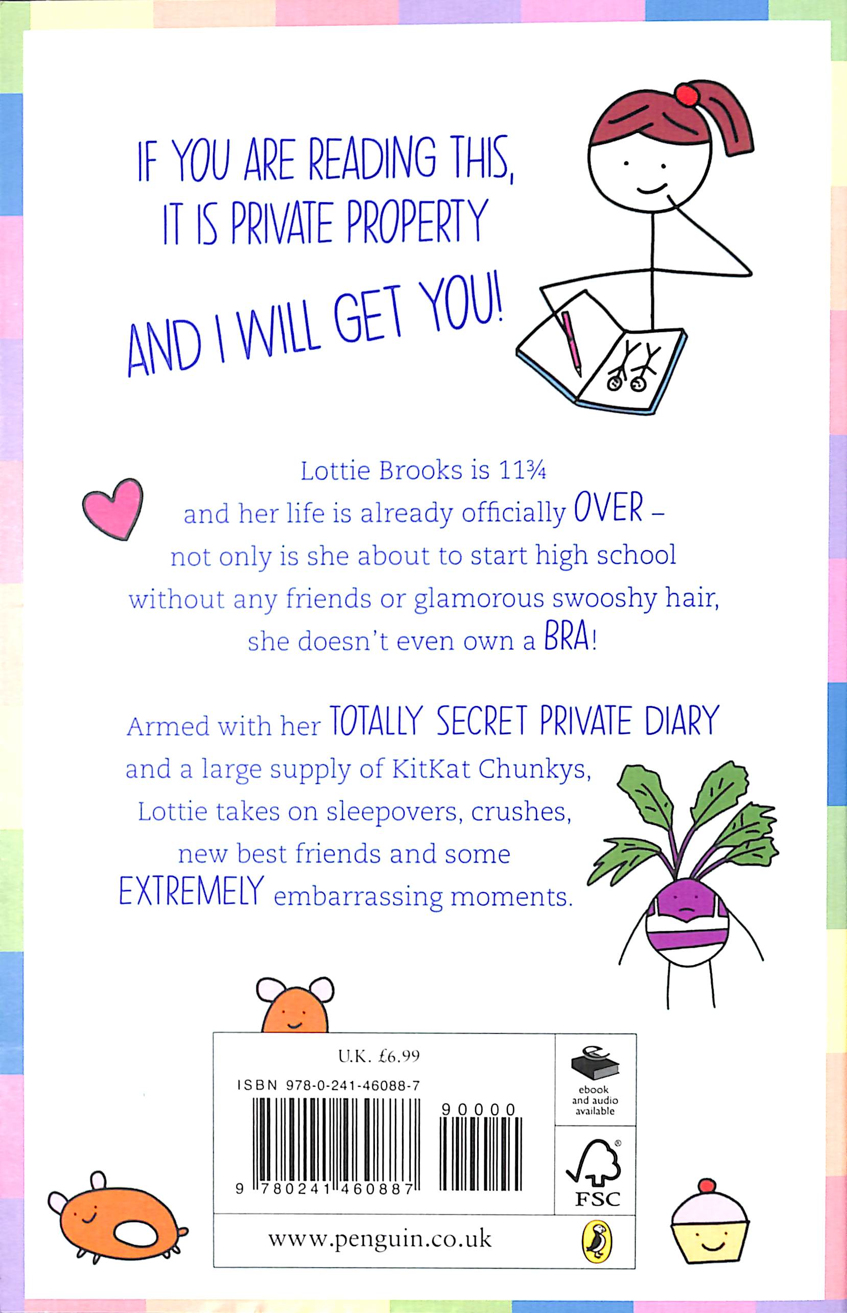 The extremely embarrassing life of Lottie Brooks by Katie Kirby