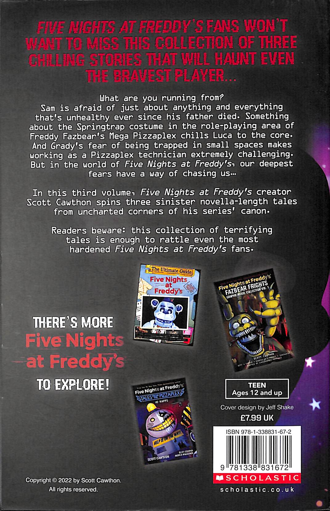 Five Nights At Freddys P/B by Scott Cawthon
