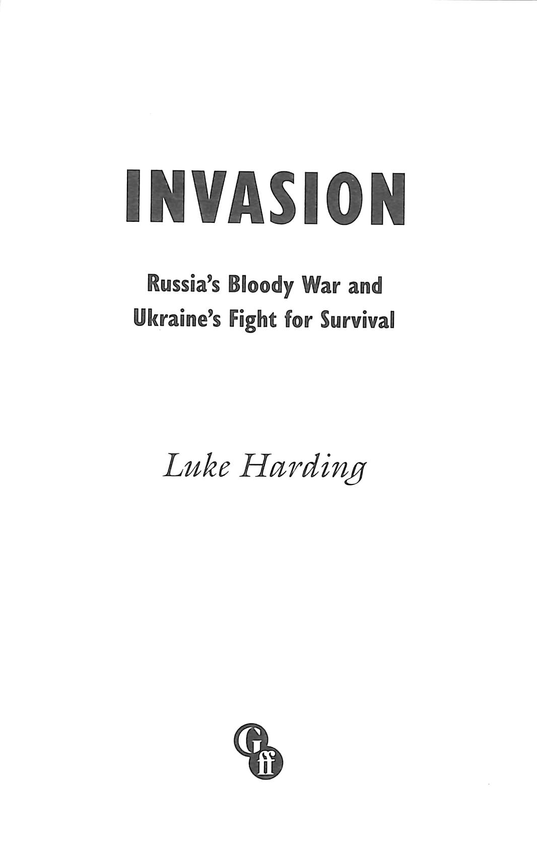 Invasion by Luke Harding