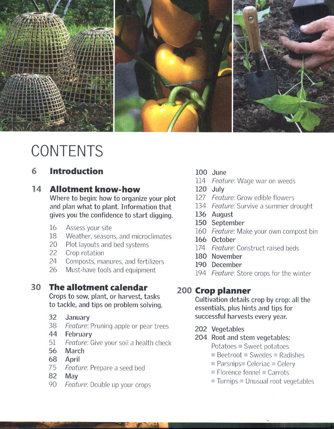 Allotment Month By Month H/B by Alan Buckingham