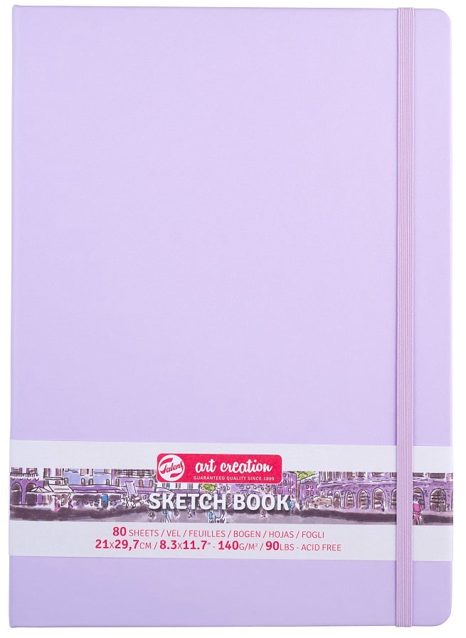 Royal Talens Art Creation Sketchbook Pastel Violet 21 x 29.7 cm